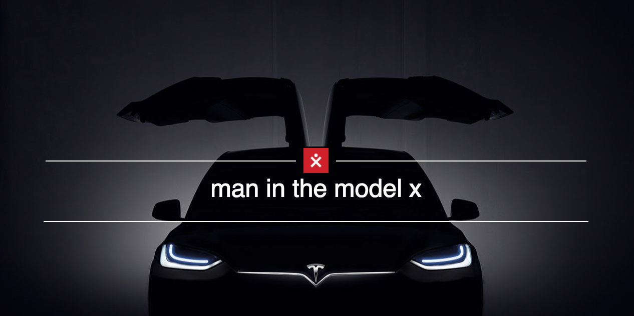 Man in the ModelX